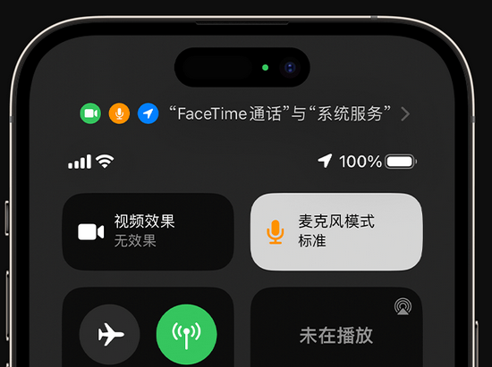 邻水苹果授权维修网点分享iPhone在通话时让你的声音更清晰 