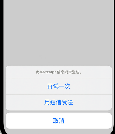 邻水apple维修iPhone上无法正常发送iMessage信息